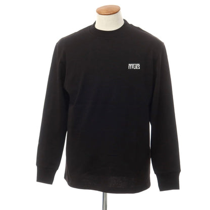 [New] PT TORINO Cotton Crew Neck Long Sleeve T-Shirt Black [46] [Condition Rank N] [Men&