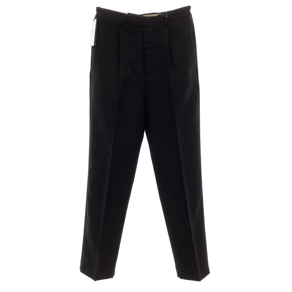 [New] PT TORINO Edge Polyester Wool Dress Slacks Pants
 Black [Size 44] [BLK] [S/S] [Condition Rank N] [Men&