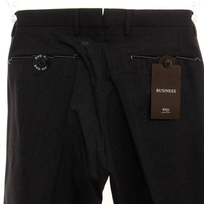 [New] PT01 Stretch Wool Dress Slacks Pants
 Dark gray [Size 46] [GRY] [S/S] [Condition rank N] [Men&