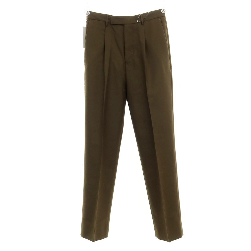 [New] PT TORINO Edge polyester wool casual slacks pants
 Olive [Size 44] [GRN] [S/S] [Condition Rank N] [Men&