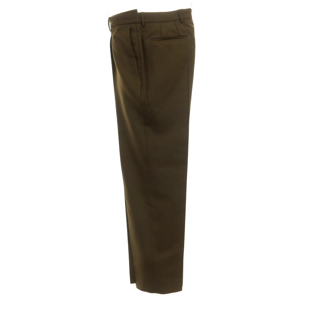 [New] PT TORINO Edge polyester wool casual slacks pants
 Olive [Size 44] [GRN] [S/S] [Condition Rank N] [Men&