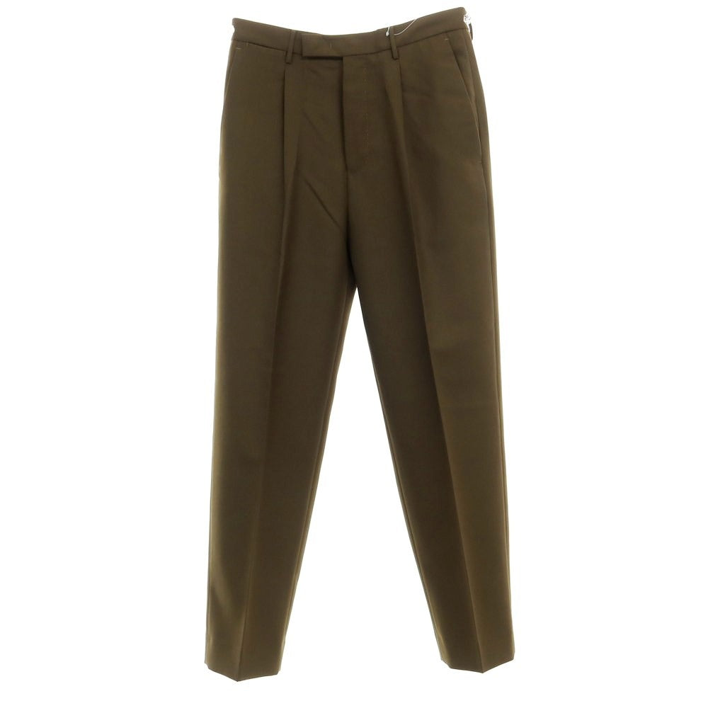 [New] PT TORINO Edge polyester wool casual slacks pants
 Olive [Size 46] [GRN] [S/S] [Condition Rank N] [Men&