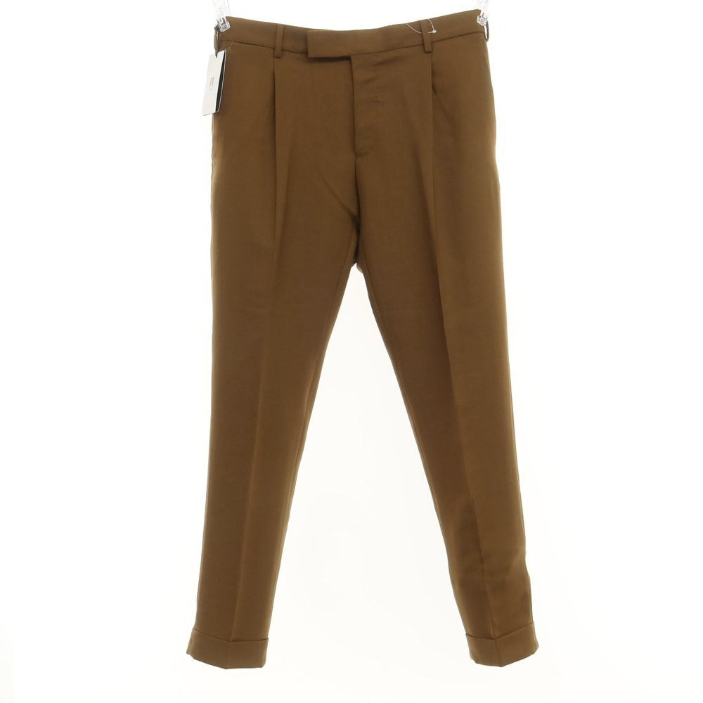 [New] PT TORINO Edge Wool Mohair Dress Slacks Pants
 Camel brown [Size 50] [BRW] [S/S] [Condition rank N] [Men&