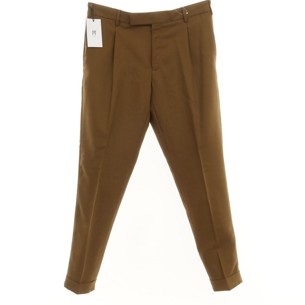 [New] PT TORINO Edge Wool Mohair Dress Slacks Pants
 Camel brown [Size 50] [BRW] [S/S] [Condition rank N] [Men&