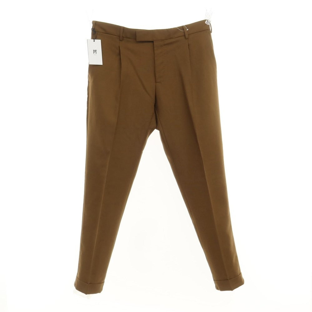 [New] PT TORINO Edge Wool Mohair Dress Slacks Pants
 Camel brown [Size 52] [BRW] [S/S] [Condition rank N] [Men&