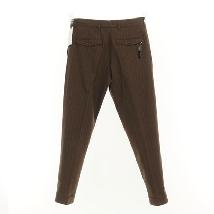 [Used] PT TORINO stretch wool dress slacks pants
 Brown x Yellow [Size 46] [BRW] [S/S] [Condition Rank B] [Men&