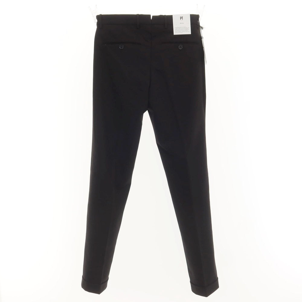 [New] PT TORINO Active Stretch Nylon Casual Slacks Pants
 Black [Size 44] [BLK] [S/S] [Condition Rank N] [Men&