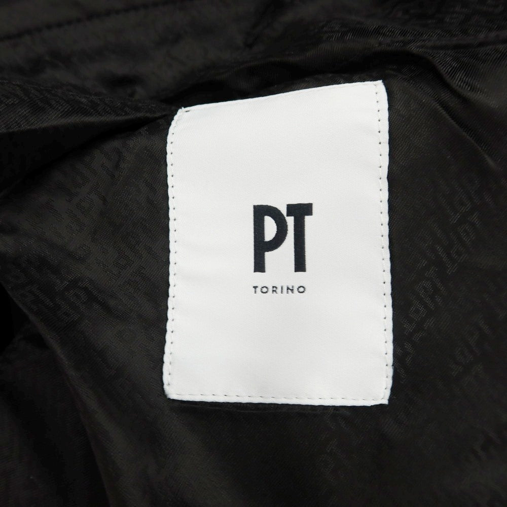 [New] PT TORINO Active Stretch Nylon Casual Slacks Pants
 Black [Size 44] [BLK] [S/S] [Condition Rank N] [Men&