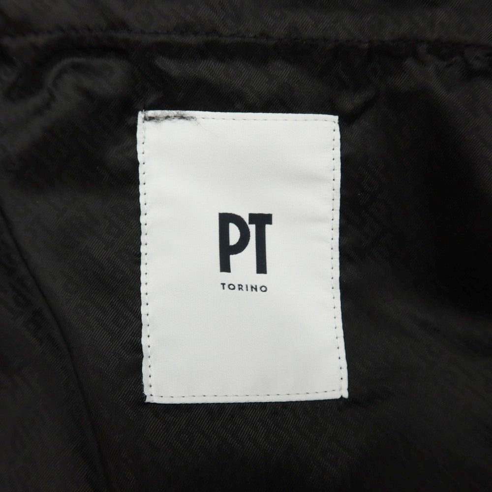 [New] PT TORINO Active Stretch Nylon Casual Slacks Pants
 Black [Size 44] [BLK] [S/S] [Condition Rank N] [Men&