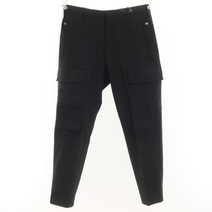 [New] PT TORINO Active polyester wool casual slacks pants
 Black [Size 48] [BLK] [S/S] [Condition Rank N] [Men&