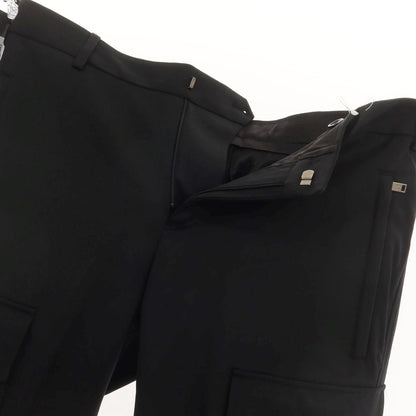 [New] PT TORINO Active polyester wool casual slacks pants
 Black [Size 48] [BLK] [S/S] [Condition Rank N] [Men&