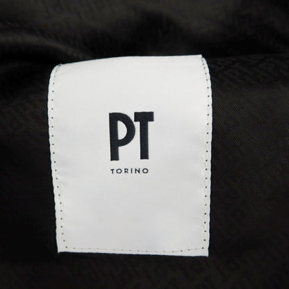 [New] PT TORINO Active polyester wool casual slacks pants
 Black [Size 52] [BLK] [S/S] [Condition Rank N] [Men&