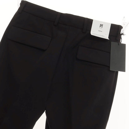 [New] PT TORINO Active Stretch Nylon Casual Slacks Pants
 Black [Size 44] [BLK] [S/S] [Condition Rank N] [Men&