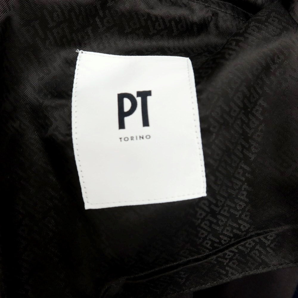 [New] PT TORINO Active Stretch Nylon Casual Slacks Pants
 Black [Size 44] [BLK] [S/S] [Condition Rank N] [Men&