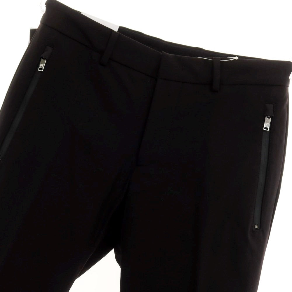 [New] PT TORINO Active Stretch Nylon Casual Slacks Pants
 Black [Size 46] [BLK] [S/S] [Condition Rank N] [Men&