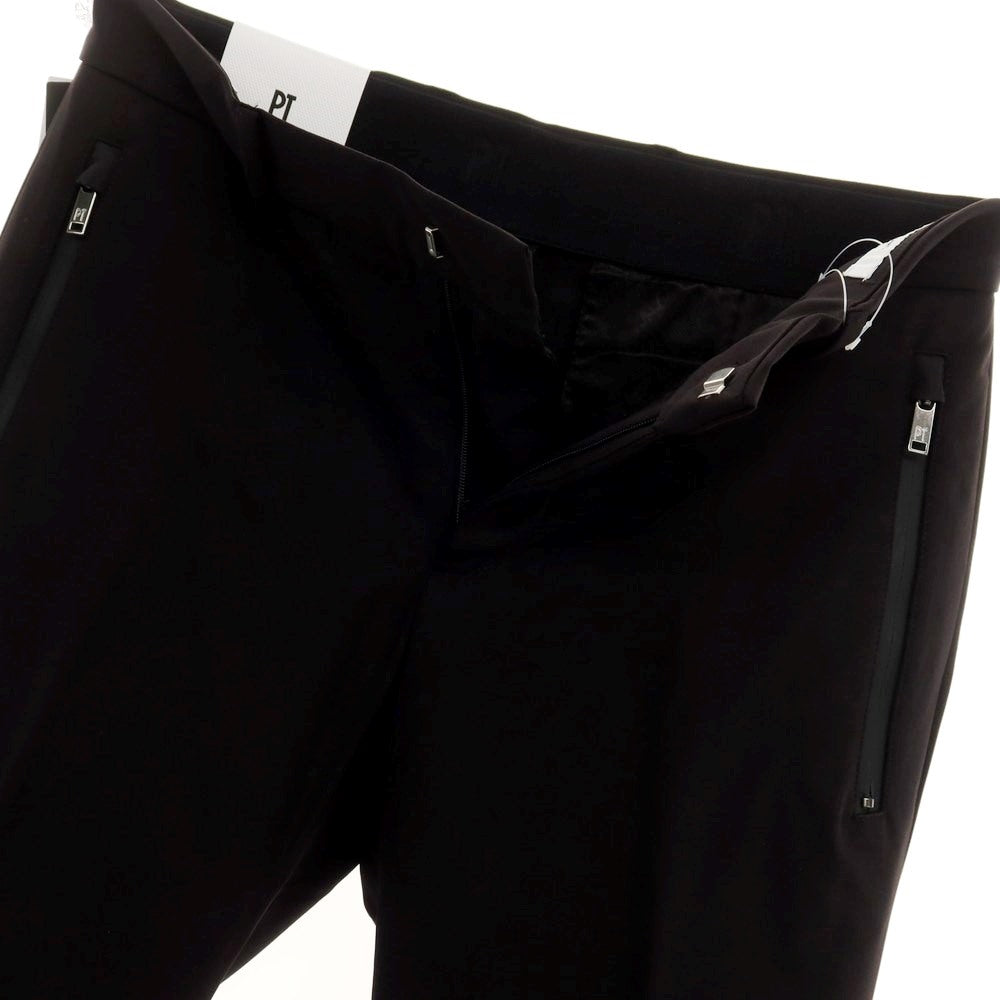 [New] PT TORINO Active Stretch Nylon Casual Slacks Pants
 Black [Size 46] [BLK] [S/S] [Condition Rank N] [Men&