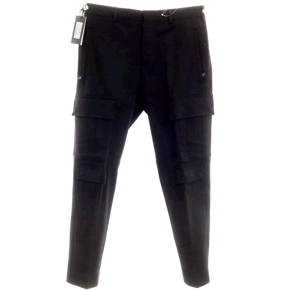 [New] PT Torino PT TORINO Active SIGMA Stretch Rayon Nylon Cargo Slacks Pants Black [50] [Condition Rank N] [Men&