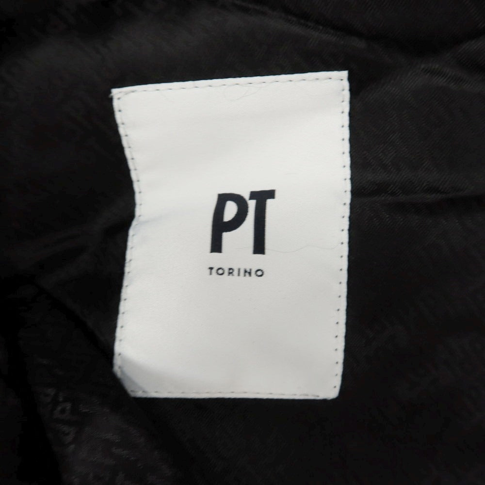 [New] PT Torino PT TORINO Active SIGMA Stretch Rayon Nylon Cargo Slacks Pants Black [50] [Condition Rank N] [Men&