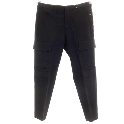 [New] PT Torino PT TORINO Active SIGMA Stretch Rayon Nylon Cargo Slacks Pants Black [52] [Condition Rank N] [Men&