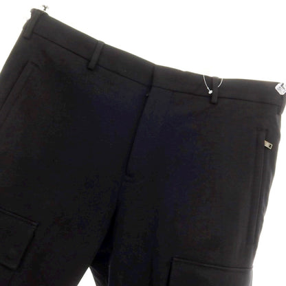 [New] PT Torino PT TORINO Active SIGMA Stretch Rayon Nylon Cargo Slacks Pants Black [52] [Condition Rank N] [Men&