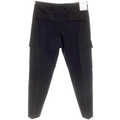 [New] PT Torino PT TORINO Active SIGMA Stretch Rayon Nylon Cargo Slacks Pants Black [52] [Condition Rank N] [Men&