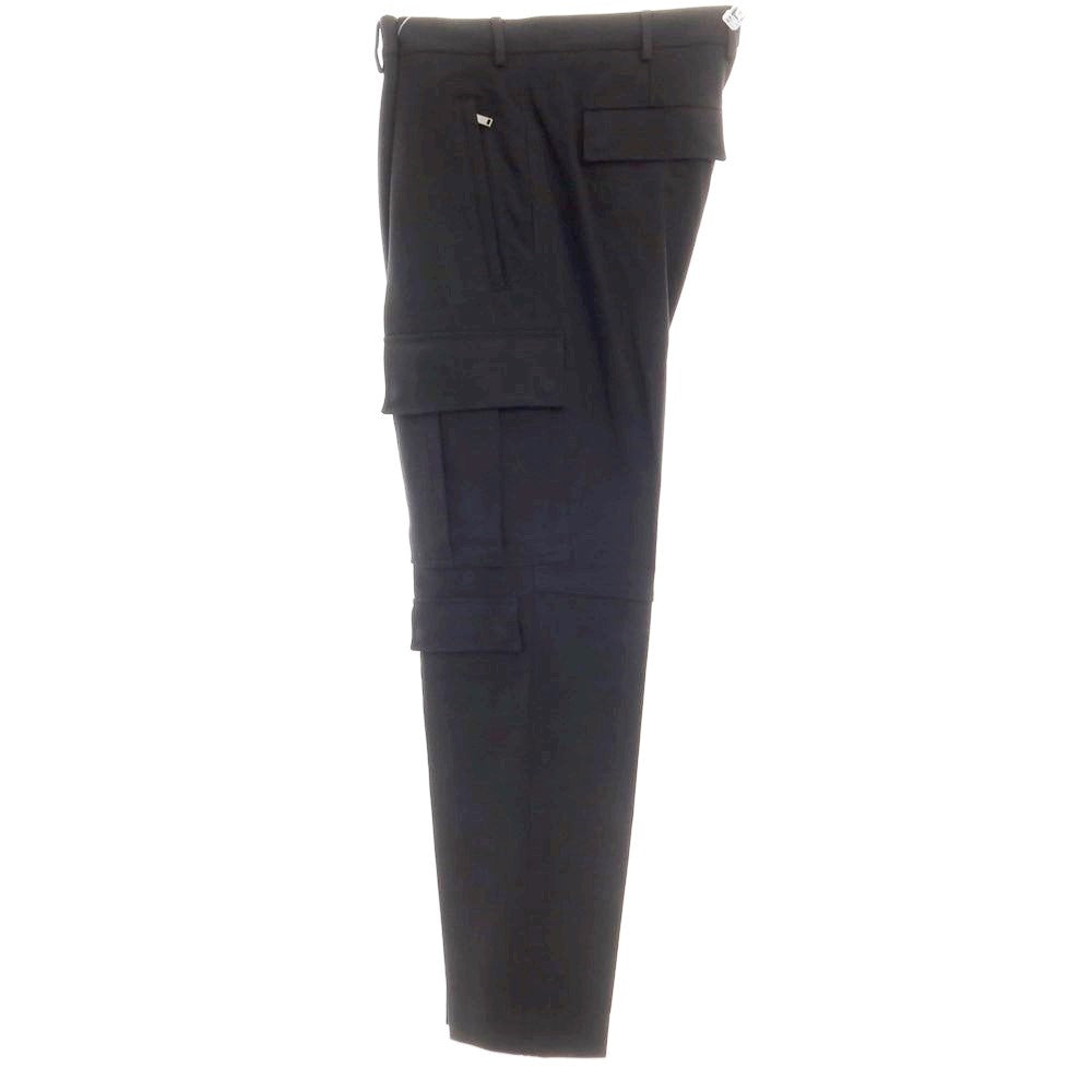 [New] PT Torino PT TORINO Active SIGMA Stretch Rayon Nylon Cargo Slacks Pants Black [52] [Condition Rank N] [Men&