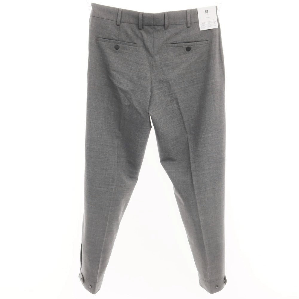 [New] PT TORINO Active ZETA stretch wool casual slacks pants, grey [48] [Condition rank N] [Men&