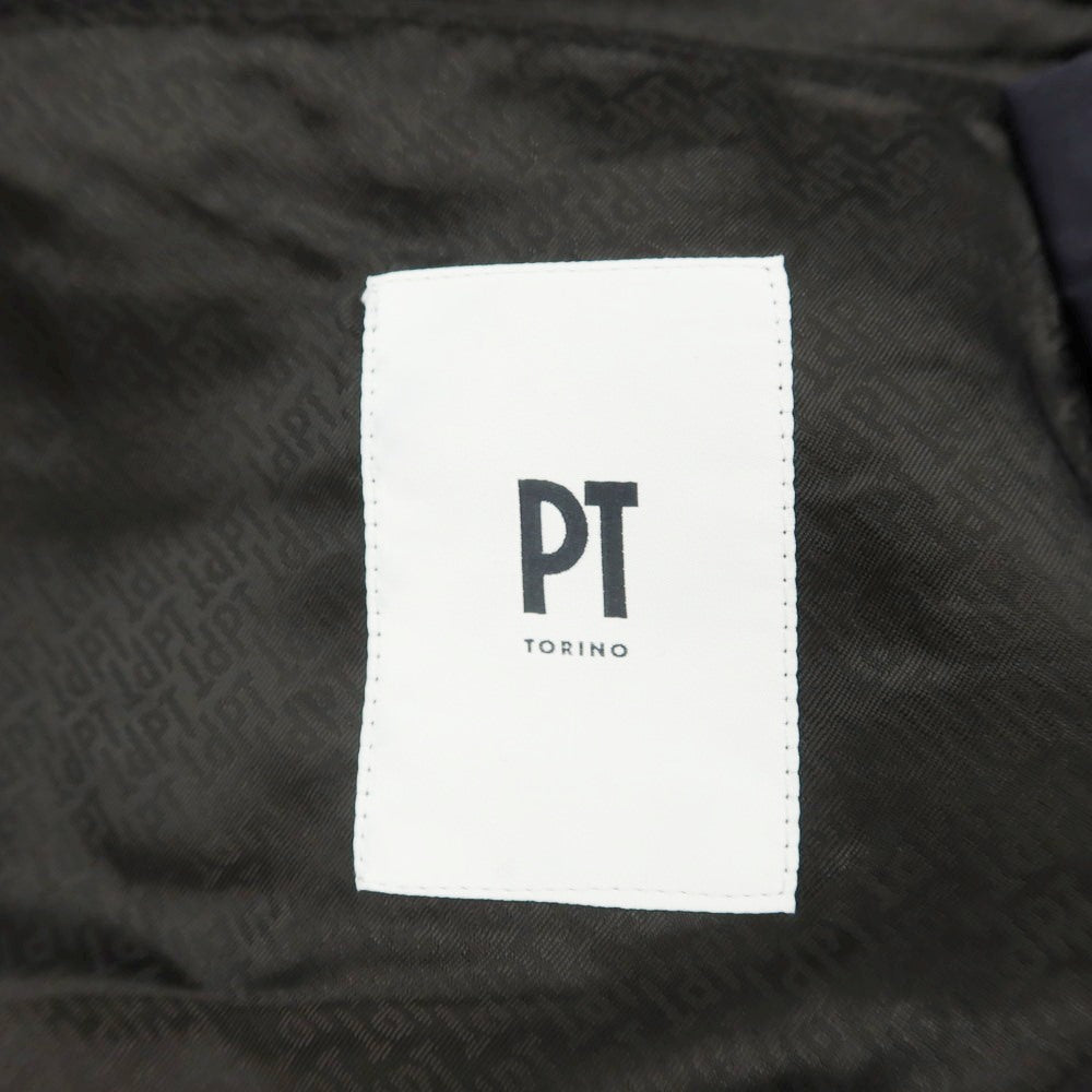 [New Outlet] PT TORINO Active EPSILON Stretch Wool Nylon Slacks Pants Dark Navy [50] [Condition Rank N-] [Men&