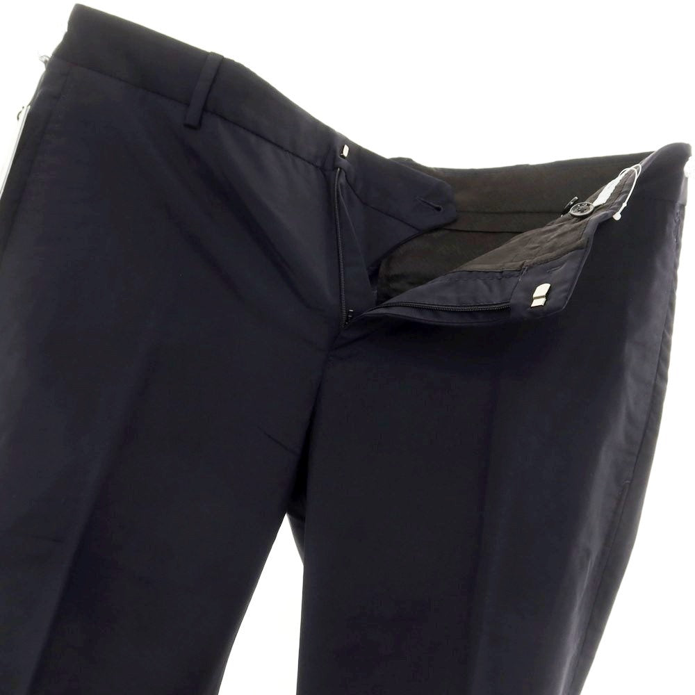 [New] PT TORINO Active EPSILON Stretch Wool Nylon Slacks Pants Dark Navy [50] [Condition Rank N] [Men&