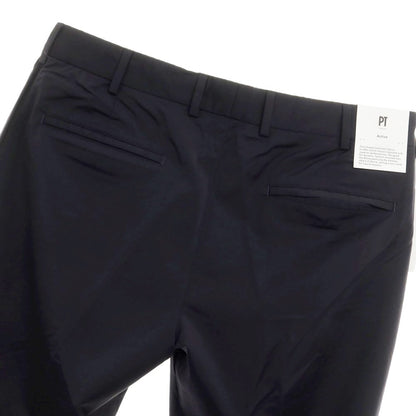 [New] PT TORINO Active EPSILON Stretch Wool Nylon Slacks Pants Dark Navy [50] [Condition Rank N] [Men&