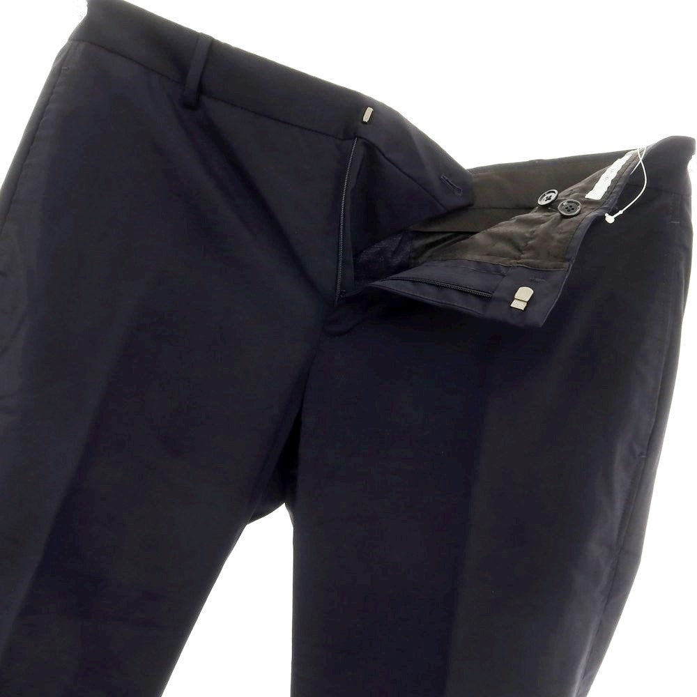 [New] PT TORINO Active EPSILON Stretch Wool Nylon Slacks Pants Dark Navy [52] [Condition Rank N] [Men&