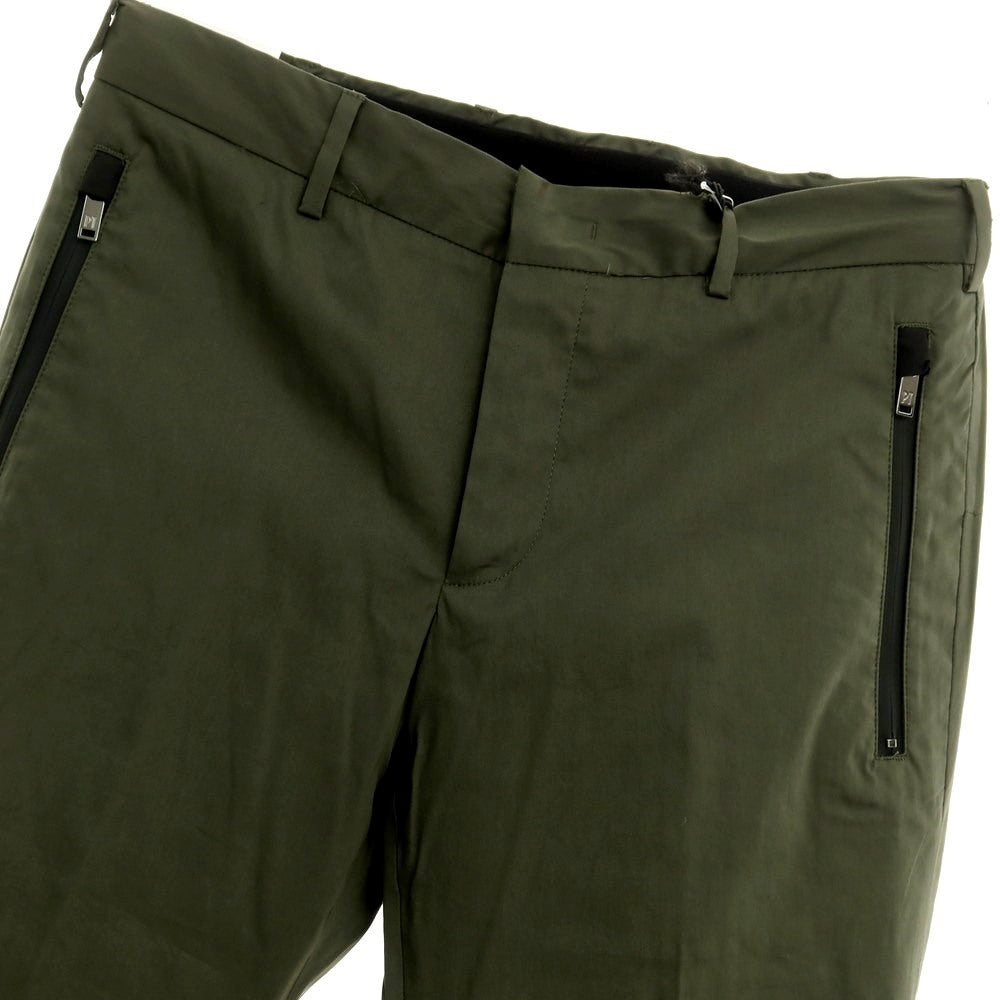 [New] PT TORINO Active Cotton Nylon Casual Slacks Pants
 Olive [Size 48] [GRN] [S/S] [Condition Rank N] [Men&