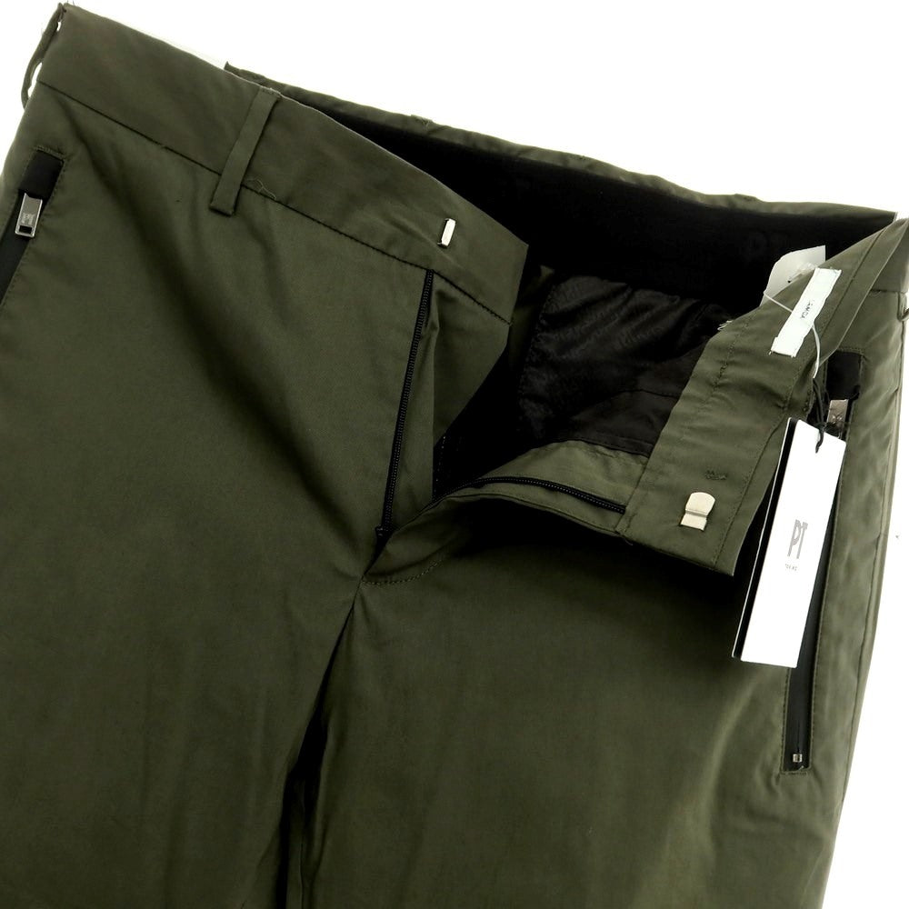 [New] PT TORINO Active Cotton Nylon Casual Slacks Pants
 Olive [Size 48] [GRN] [S/S] [Condition Rank N] [Men&