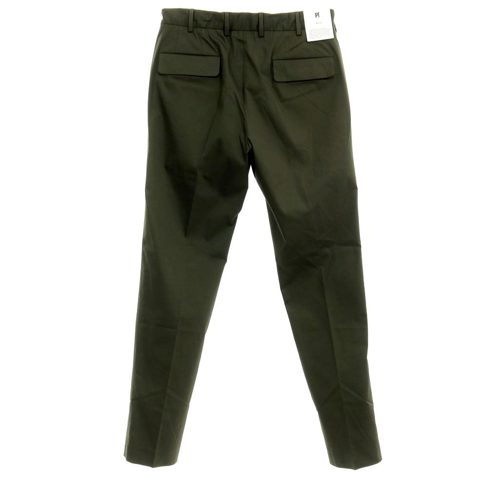 [New] PT TORINO Active Cotton Nylon Casual Slacks Pants
 Olive [Size 48] [GRN] [S/S] [Condition Rank N] [Men&