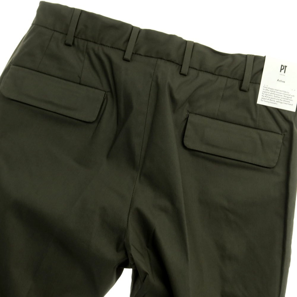 [New] PT TORINO Active Cotton Nylon Casual Slacks Pants
 Olive [Size 48] [GRN] [S/S] [Condition Rank N] [Men&