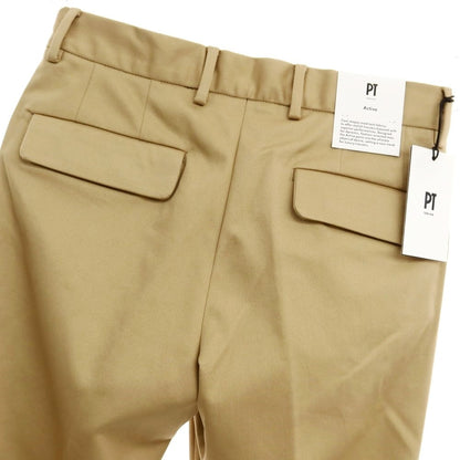 [New Outlet] PT TORINO Active Cotton Polyester Nylon Casual Slacks Pants Beige [Size 44] [BEI] [S/S] [Condition Rank N-] [Men&