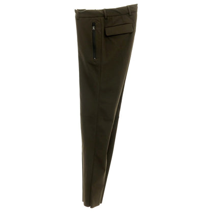 [New] PT TORINO Active Stretch Nylon Casual Slacks Pants
 Dark Olive [Size 46] [GRN] [S/S] [Condition Rank N] [Men&