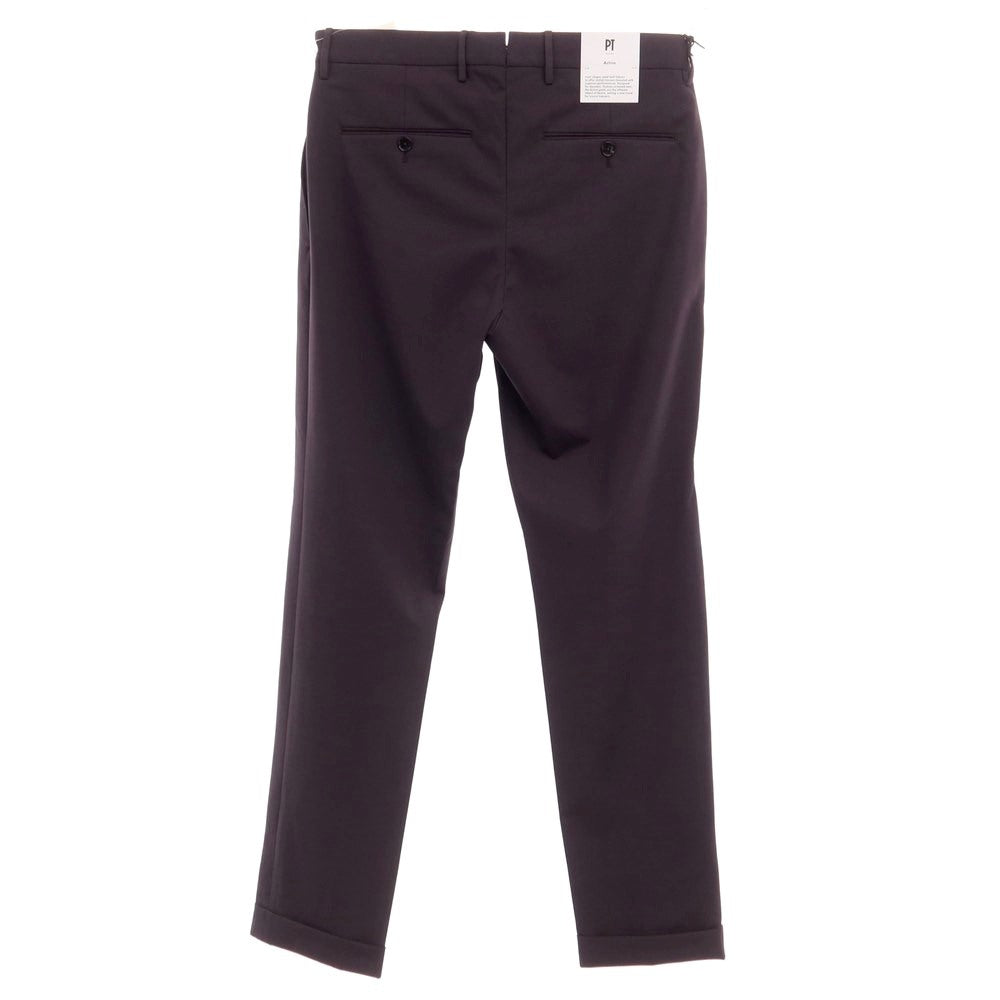 [New] PT TORINO Active Stretch Nylon Casual Slacks Pants
 Purple [Size 46] [PUP] [S/S] [Condition Rank N] [Men&