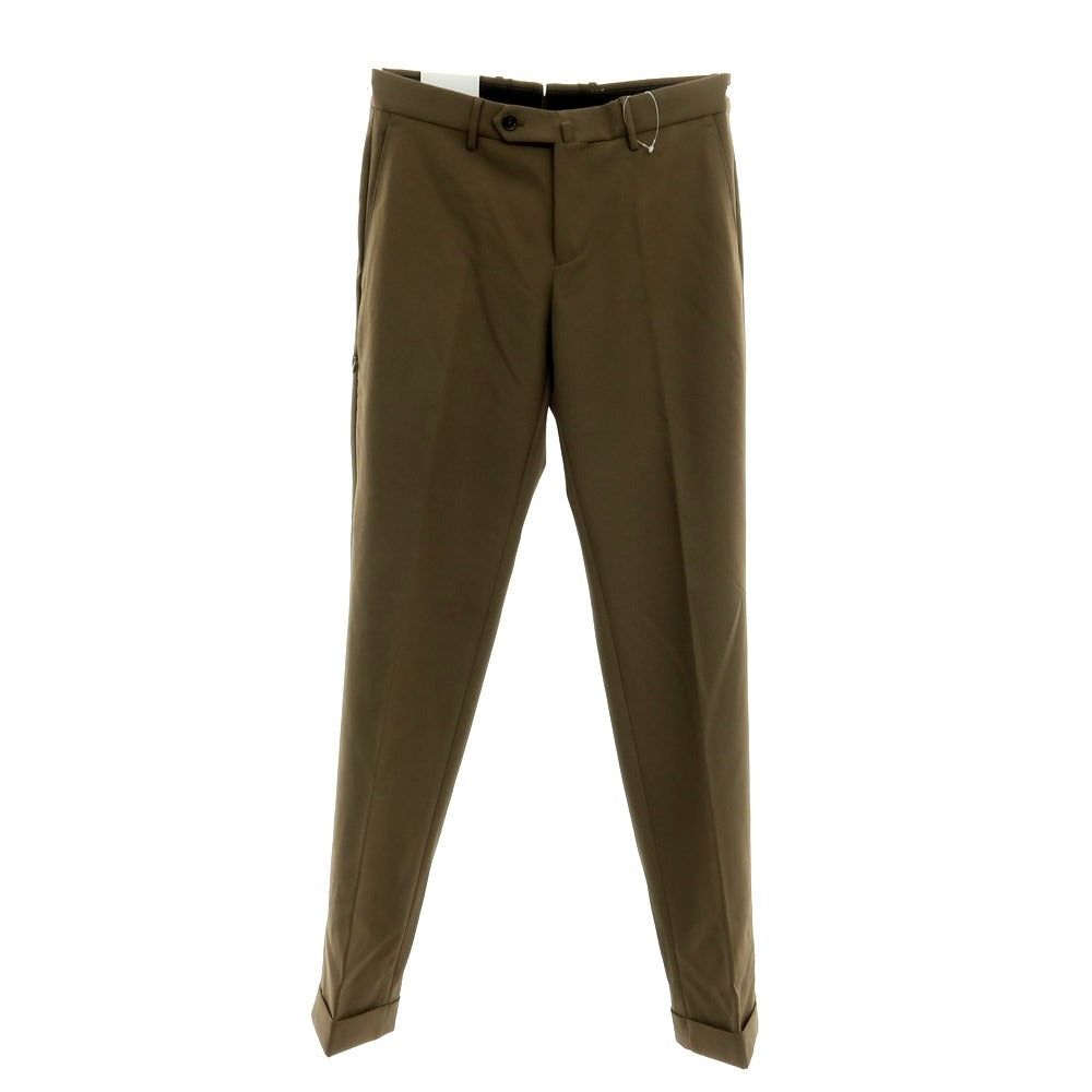 [New] PT TORINO Active Stretch Nylon Casual Slacks Pants
 Brown khaki [Size 44] [KAK] [S/S] [Condition Rank N] [Men&