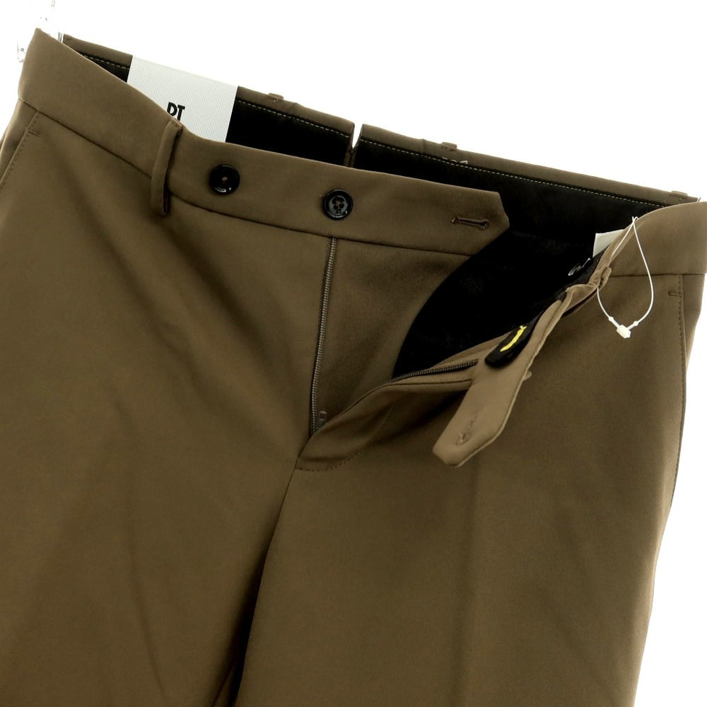 [New] PT TORINO Active Stretch Nylon Casual Slacks Pants
 Brown khaki [Size 44] [KAK] [S/S] [Condition Rank N] [Men&