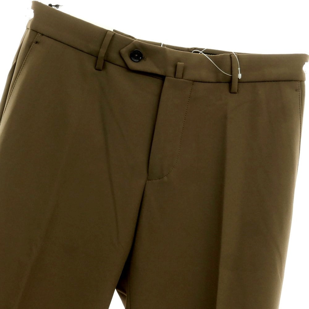 [New] PT TORINO Active Stretch Nylon Casual Slacks Pants
 Brown khaki [Size 44] [KAK] [S/S] [Condition Rank N] [Men&