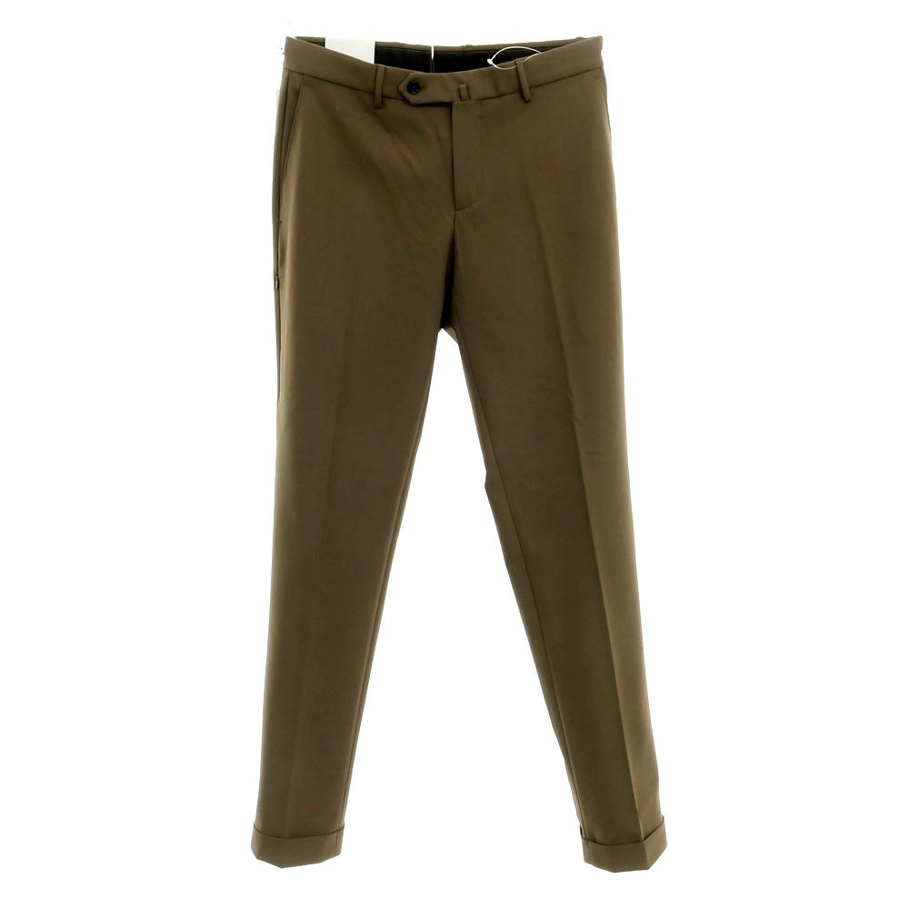 [New] PT TORINO Active Stretch Nylon Casual Slacks Pants
 Brown khaki [Size 46] [KAK] [S/S] [Condition Rank N] [Men&