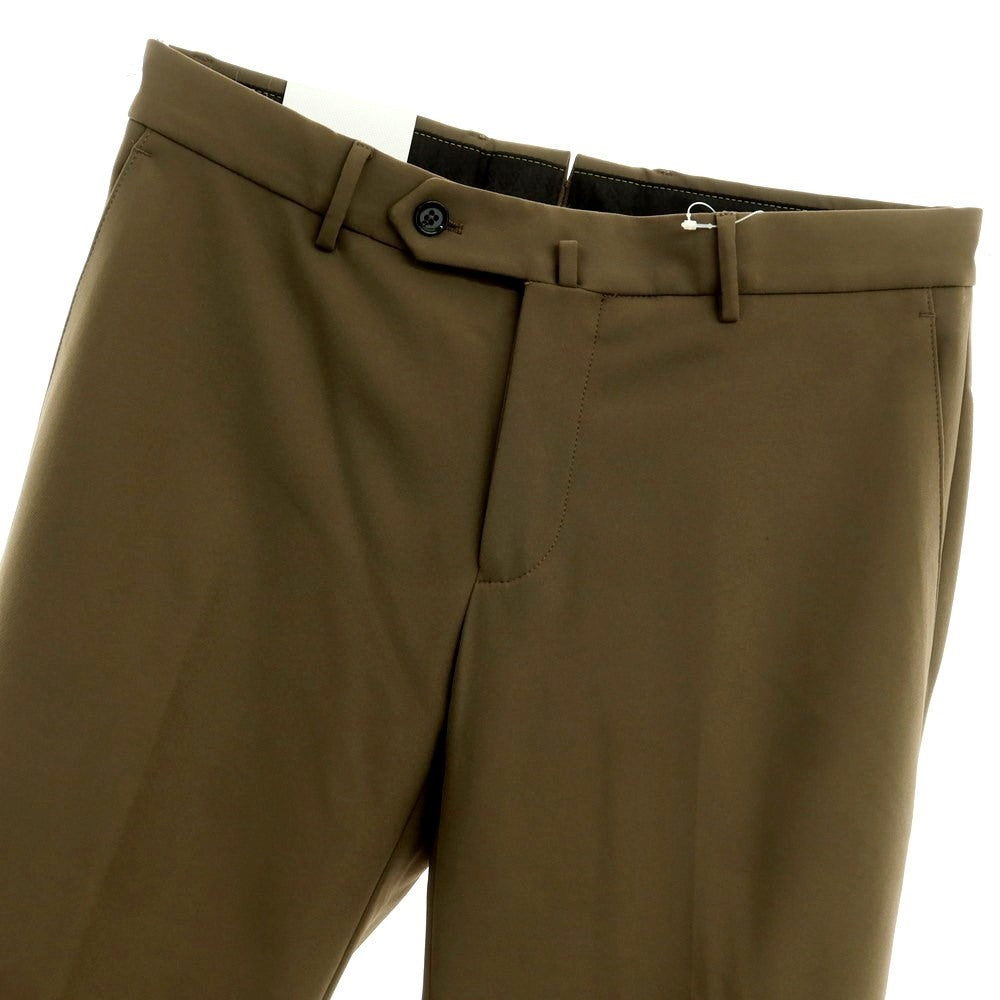 [New] PT TORINO Active Stretch Nylon Casual Slacks Pants
 Brown khaki [Size 46] [KAK] [S/S] [Condition Rank N] [Men&