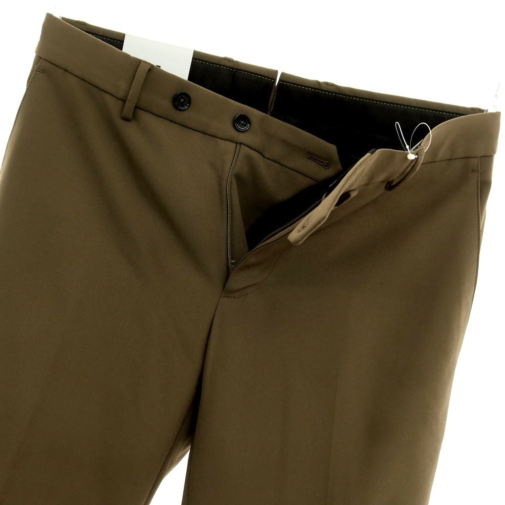 [New] PT TORINO Active Stretch Nylon Casual Slacks Pants
 Brown khaki [Size 46] [KAK] [S/S] [Condition Rank N] [Men&