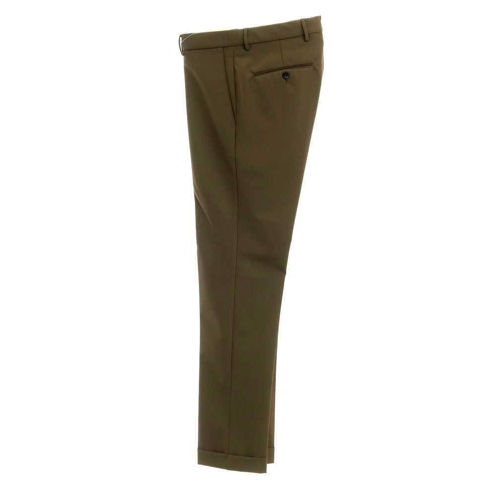 [New] PT TORINO Active Stretch Nylon Casual Slacks Pants
 Brown khaki [Size 46] [KAK] [S/S] [Condition Rank N] [Men&