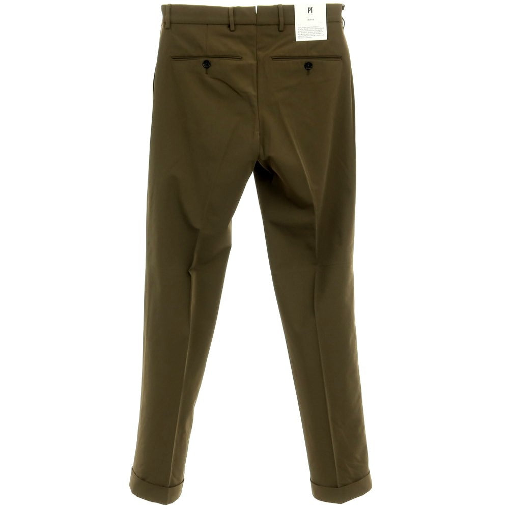 [New] PT TORINO Active Cotton Nylon Casual Slacks Pants
 Brown [Size 42] [BRW] [S/S] [Condition Rank N] [Men&