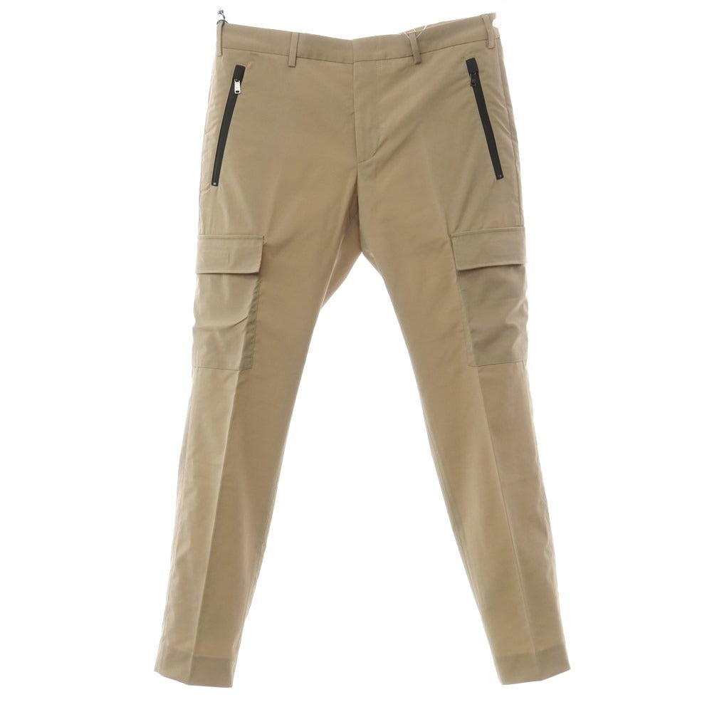 [New Outlet] PT TORINO Active Wool Nylon Cargo Casual Slacks Pants Beige [Size 50] [BEI] [S/S] [Condition Rank N-] [Men&