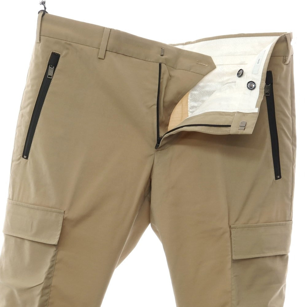 [New Outlet] PT TORINO Active Wool Nylon Cargo Casual Slacks Pants Beige [Size 52] [BEI] [S/S] [Condition Rank N-] [Men&