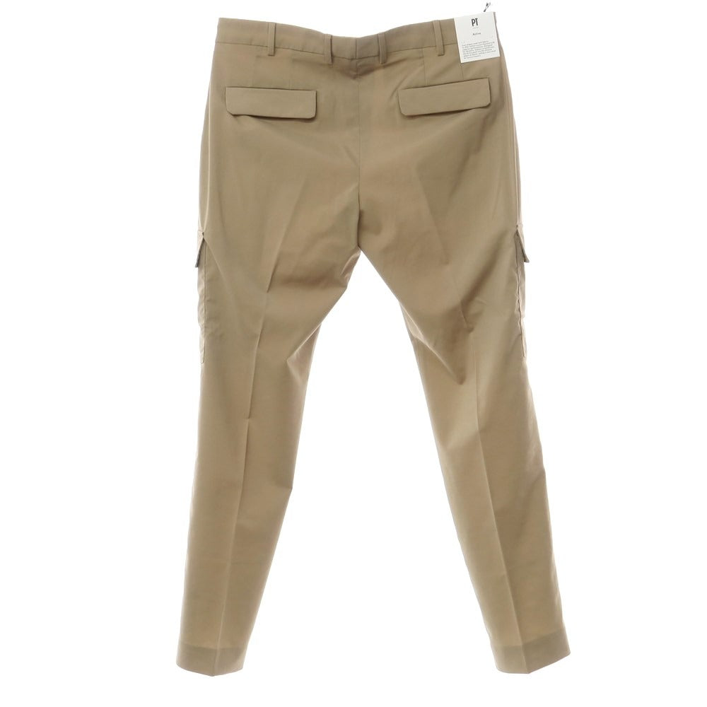 [New Outlet] PT TORINO Active Wool Nylon Cargo Casual Slacks Pants Beige [Size 52] [BEI] [S/S] [Condition Rank N-] [Men&