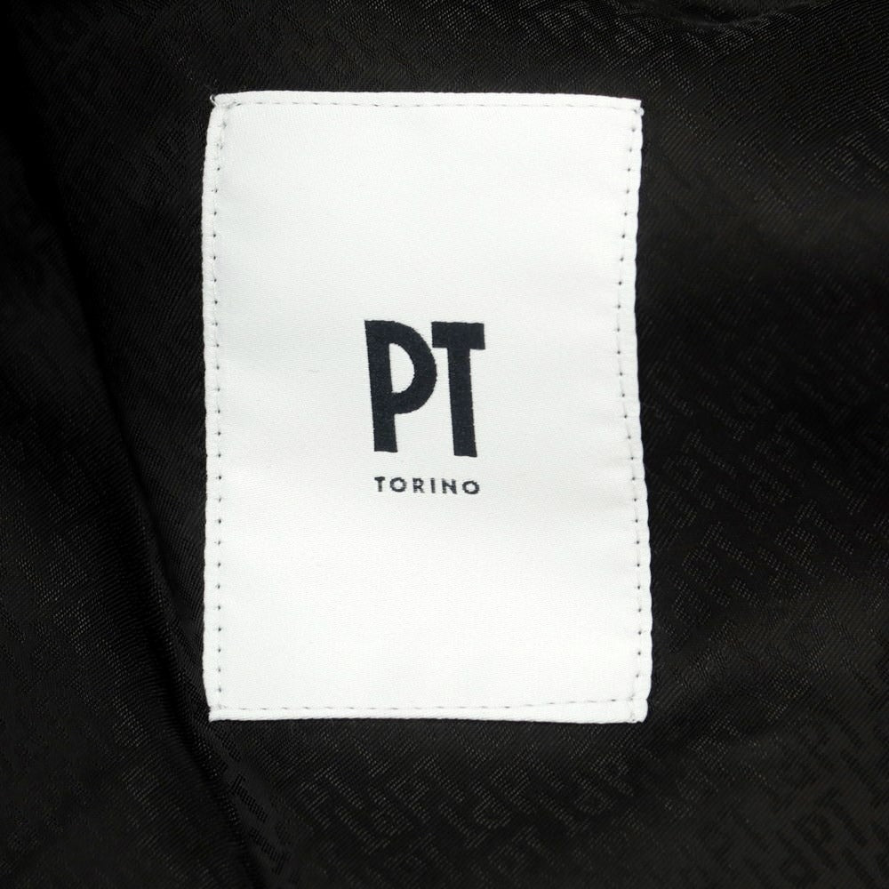 [New] PT TORINO Active Stretch Wool Cargo Casual Slacks Pants White x Black [Size 44] [GRY] [S/S] [Condition Rank N] [Men&